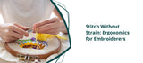 Stitch Without Strain: Ergonomics for Embroiderers