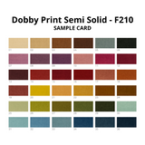 ITO Sample Card - Dobby Print Semi Solid - Thread Collective Australia