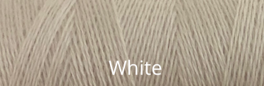 White Organic Merino Wool Nm 28/2 - 1kg cones