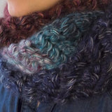 AKI Bobble Scarf knitting pattern - Thread Collective Australia
