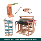 Ashford Jack Floor Loom Weaving Bundle