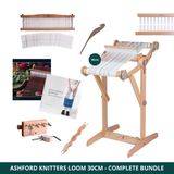 Ashford Knitters Loom 30cm - The Complete Weaving Loom Package