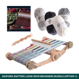 Ashford Knitters Loom 30cm - The Beginners Weaving Kit (Option 1)