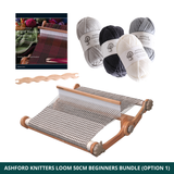 Ashford Knitters Loom 50cm - The Beginners Weaving Kit (Option 1)