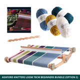 Ashford Knitters Loom 70cm - The Beginners Weaving Kit (Option 2)
