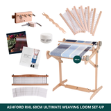 Ashford Rigid Heddle Loom 60cm - The Ultimate Weaving Loom Set-Up