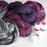 Black Silk Merino / 500gm Bag