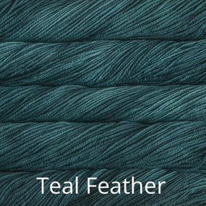 teal feather malabrigo rios - Thread Collective Australia