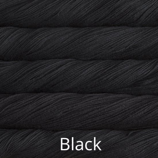 Black Malabrigo Sock Merino Yarn - Thread Collective Australia
