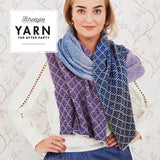 Scheepjes | Knitting Pattern - YARN The After Party no.71 Lavender Trellis Wrap