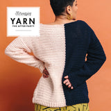 Scheepjes | Crochet Pattern YARN - The After Party no.88 Half & Half Sweater