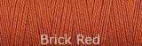 Brick Red Venne 100% ORGANIC Egyptian Cotton Ne 8/2, Yarn, Venne,- Weaving, Thread Collective, Brisbane, Australia