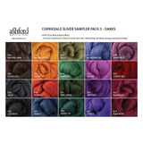 Corriedale Sliver Sampler Packs | Ashford