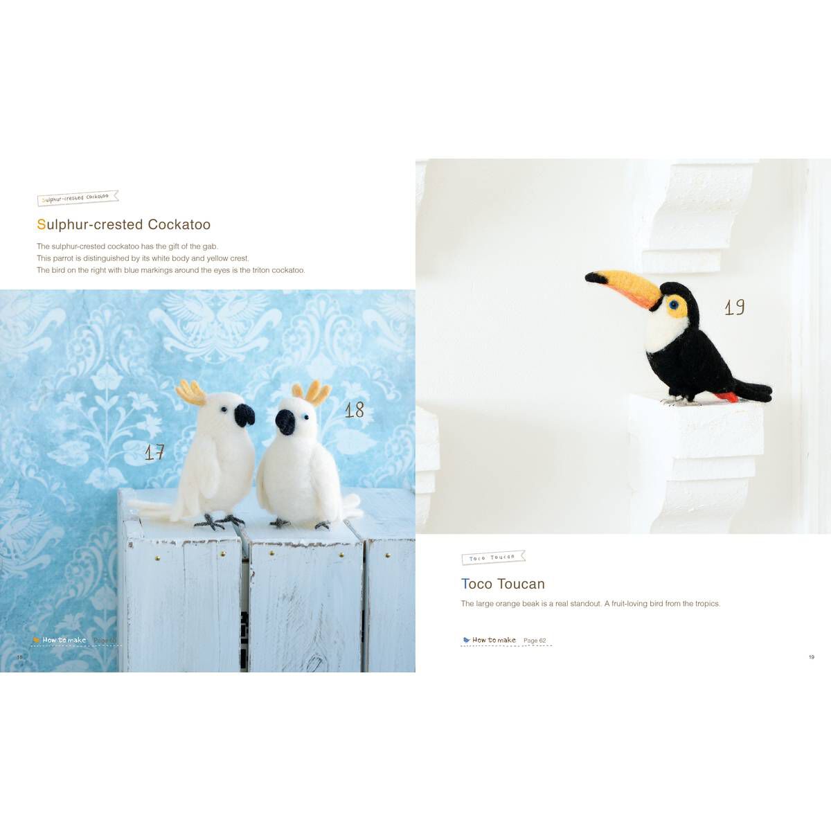 Cute Birds to Make with Needle Felting: 35 Clearly Explained Projects with Step-by-Step Instructions - Thread Collective Australia