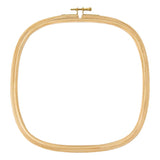 Square embroidery hoop for cross stitch