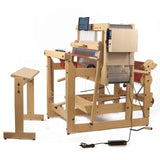Computer dobby 32 shaft weaving loom