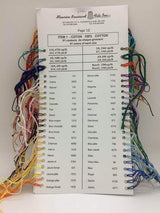 Cotton Sample Colour Cards - Maurice Brassard