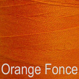 Maurice Brassard Cotton Weaving Yarn Ne 8/2 Orange Fonce 1430