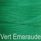 Maurice Brassard Cotton Weaving Yarn Ne 8/2 Vert Emeraude 1757