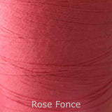 16/2 cotton weaving yarn rose fonce