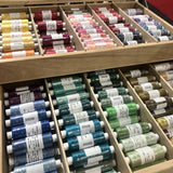 Mini Spools of netural mercerised cotton