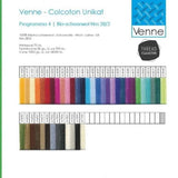 Venne organic merino wool sample card