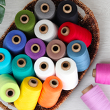 Ashford Unmercerised Cotton Ne 5/2 with new colours - Thread Collective Australia
