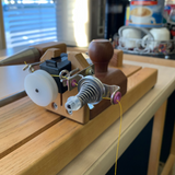 AVL Electric Bobbin Winder details - Thread Collective Australia
