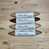 Bluster Bay poke style weaving shuttles wooden - Thread Collective Australia