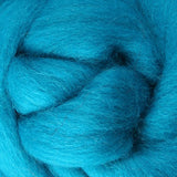 Turquoise Ashford Dyed Corriedale Sliver - 1kg