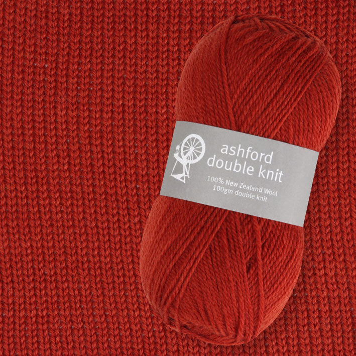 Ashford Double Knit Yarn chestnut - Thread Collective Australia