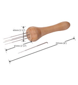 Ashford Needle Felting Punch dimensions - Thread Collective Australia