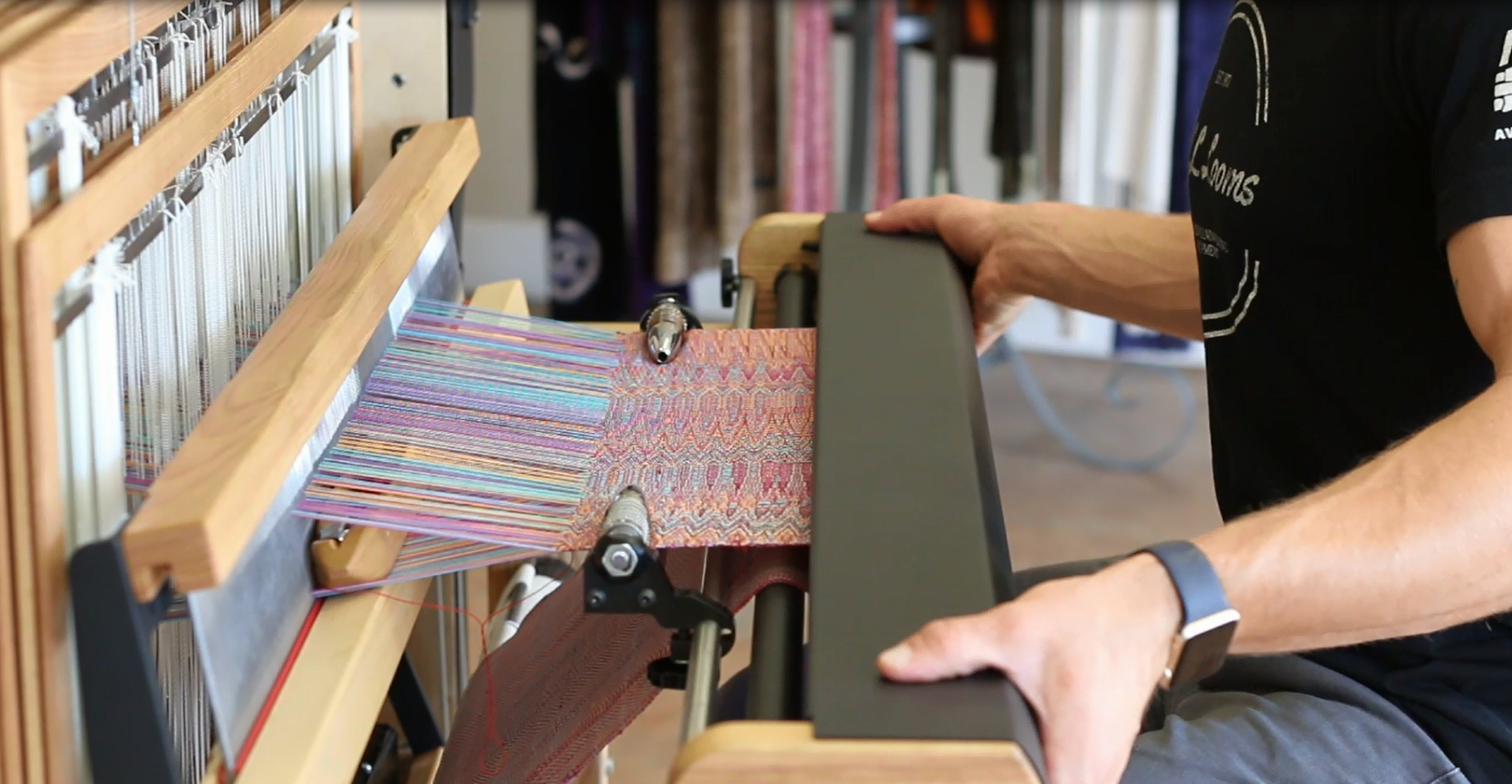 AVL K-Series Computer Dobby Weaving Loom - Thread Collective Australia