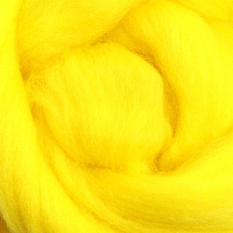 Yellow Ashford Merino Sliver - 500g