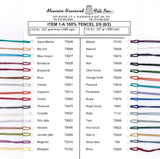 Maurice Brassard Tencel Weaving Yarn Sample Colour Card - Thread Collective Australia