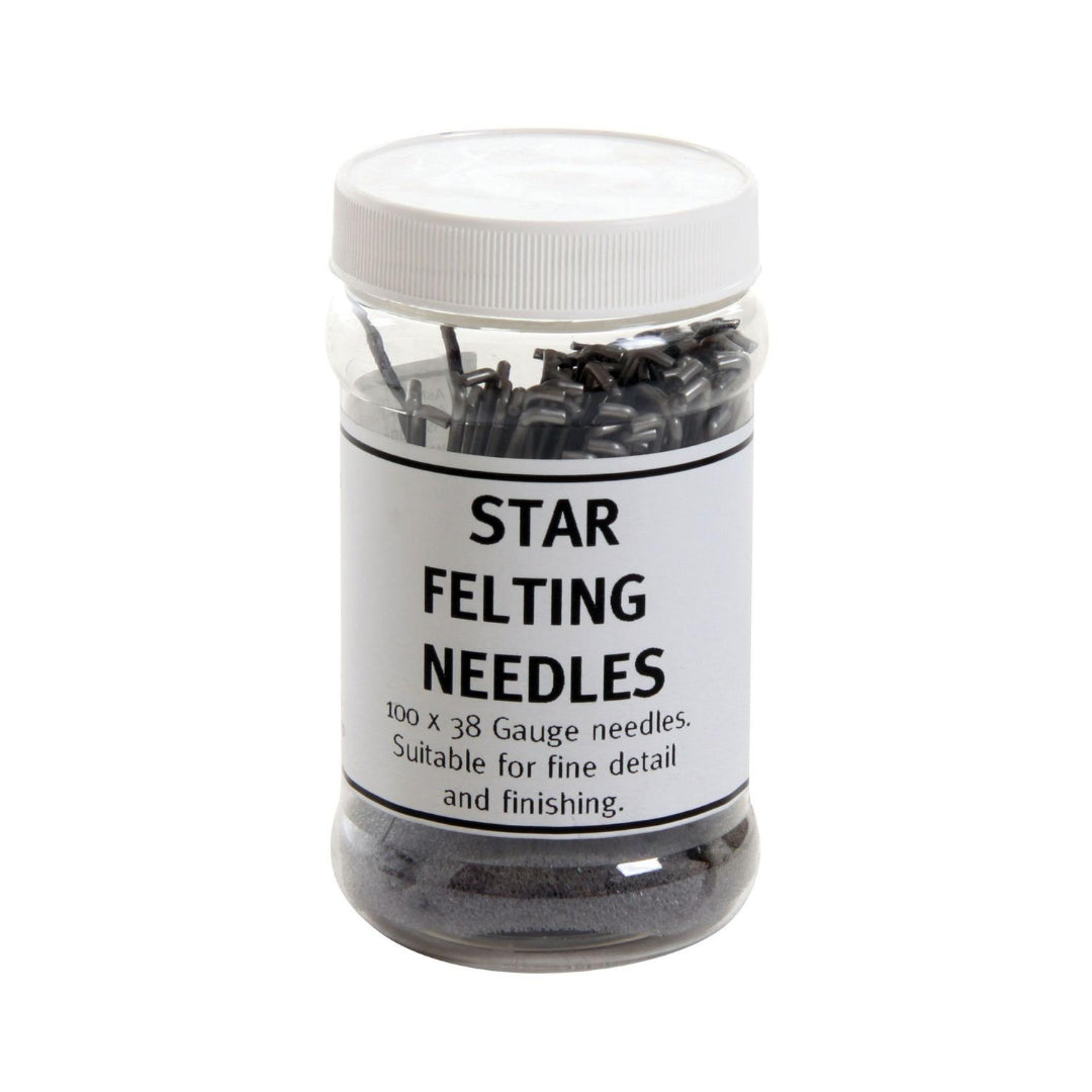 Ashford Star Felting Needles 100pcs - Thread Collective Australia