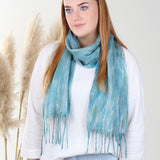 Scarf made of Ashford silk merino - Thread Collective Australia