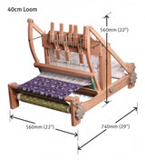Ashford 40cm 8 shaft table loom - Thread Collective Australia