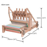 Ashford 60cm 8 shaft table loom sizing - Thread Collective Australia