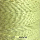 16/2 cotton weaving yarn nil green