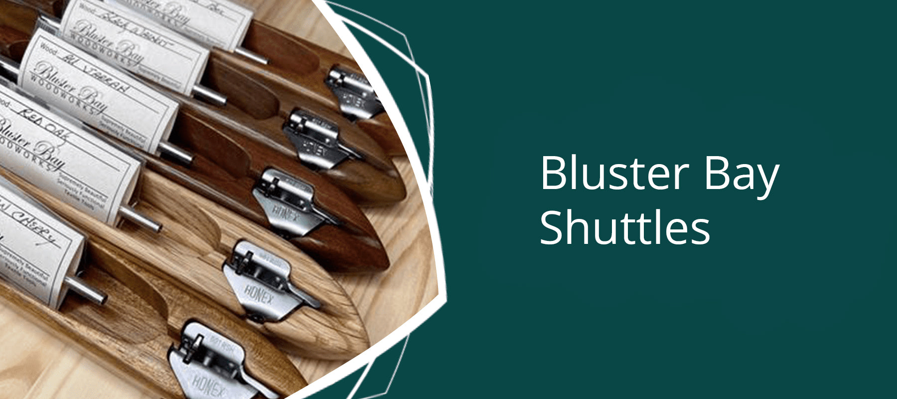 Bluster Bay Weaving Shuttles - Thread Collective Australia