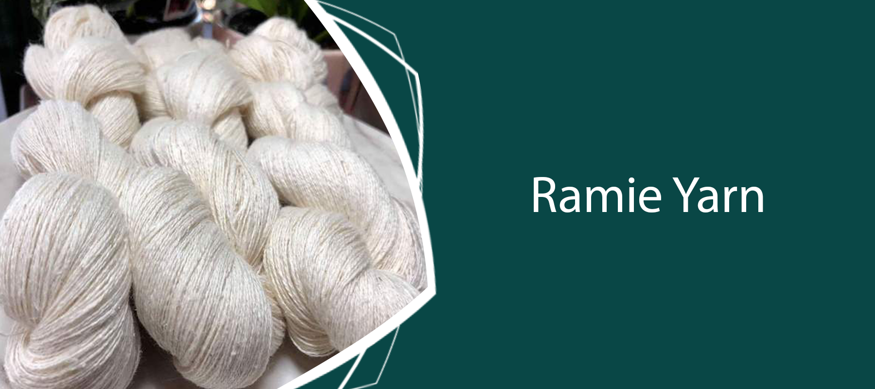 Ramie Yarn (Nettle Yarn): Weaving and Basketry