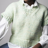 Malabrigo | Haven V-Neck Top - Knitting Pattern