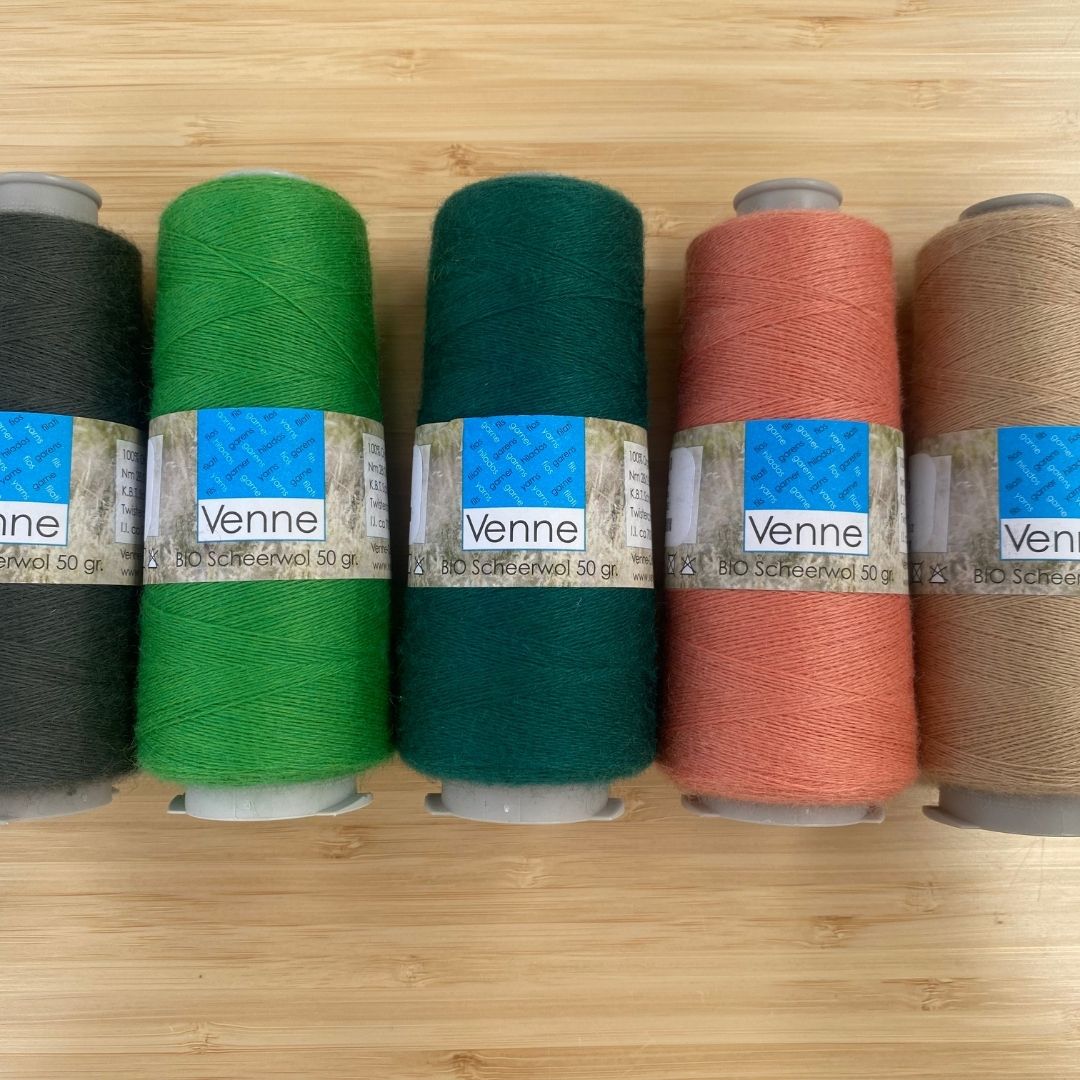 Venne Organic Merino Wool Colour Pack 008 - Thread Collective Australia