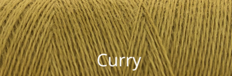 Curry Organic Merino Wool Nm 28/2 - Lace weight 50g