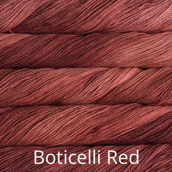 Boticelli Red Malabrigo Sock Merino Yarn - Thread Collective Australia