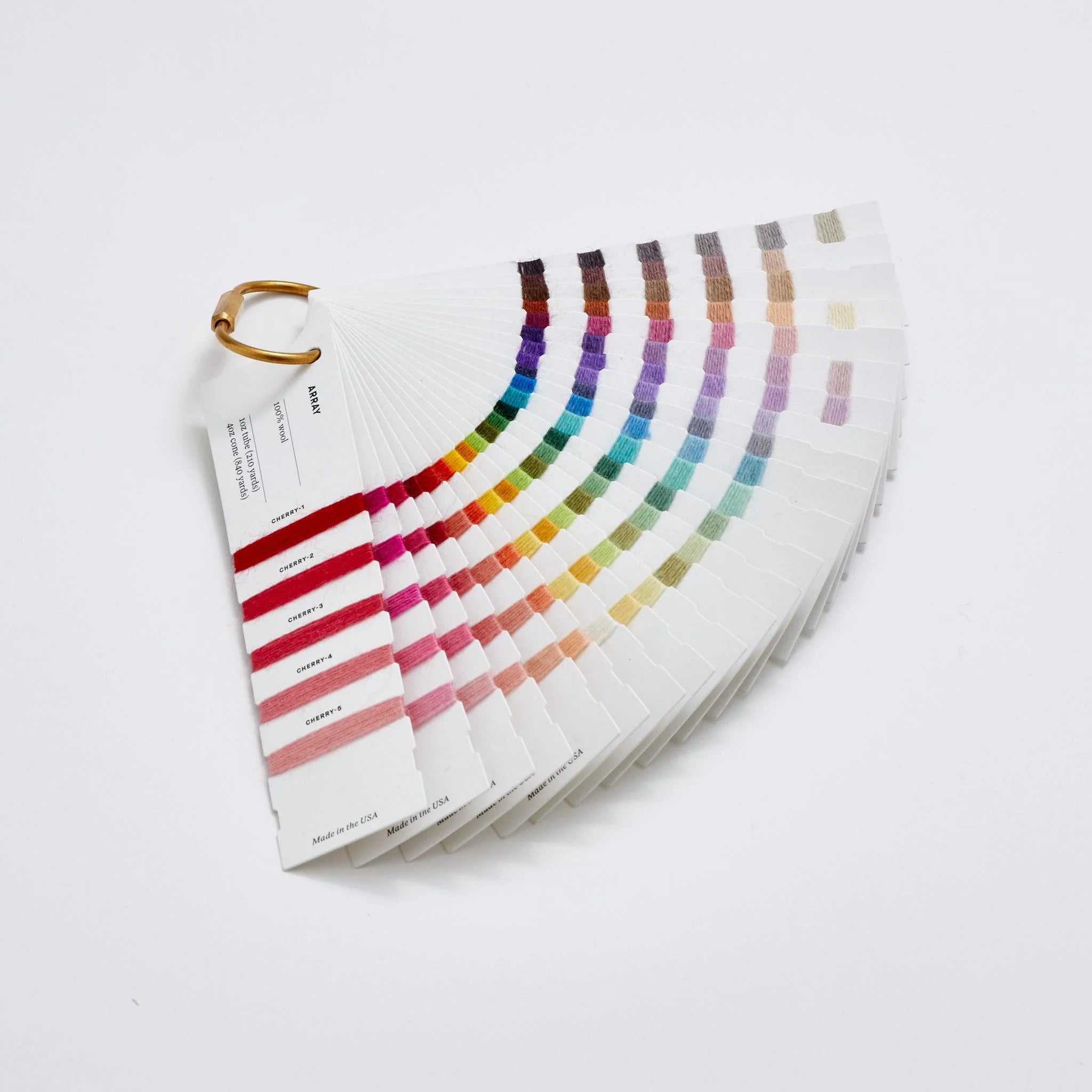 GIST | Array Wool Yarn Sample Card (Complete Set) – Thread Collective