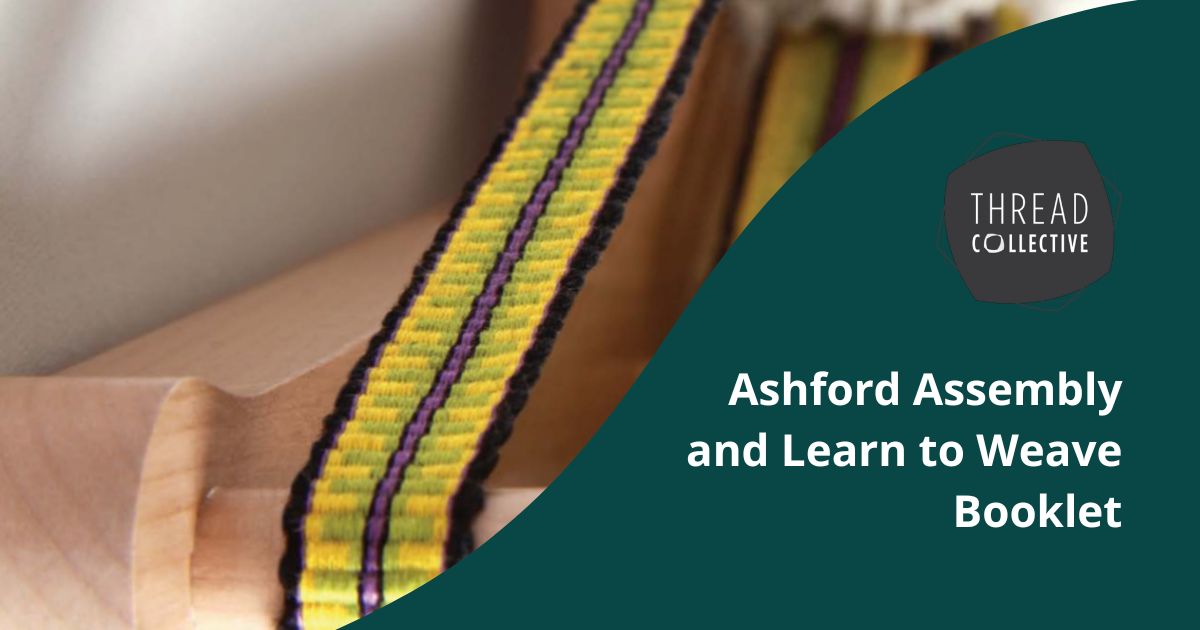 Ashford - Assembly and Learn to weave Booklet cover