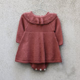 Knitting For Olive | Agnes Romper and Dress Pattern & Yarn Pack