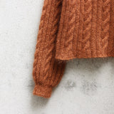 Knitting For Olive | Ribbed Cable Sweater Pattern & Yarn Pack